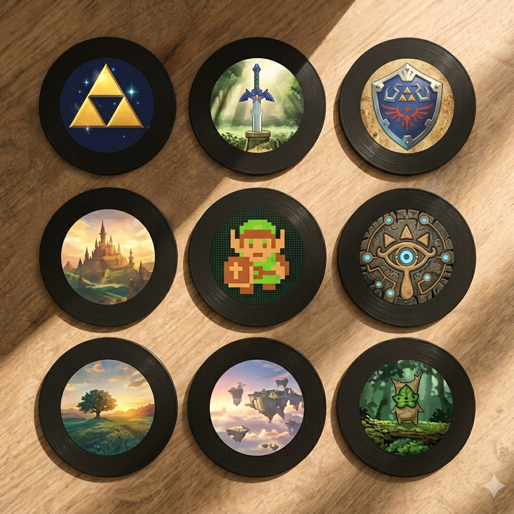 Tourne Disque Zelda